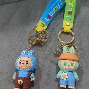 LABUBU KEYCHAIN SET TWO